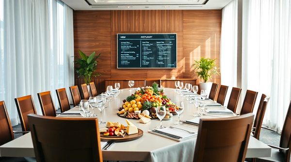 Le choix parfait de restaurant traiteur pour vos séminaires